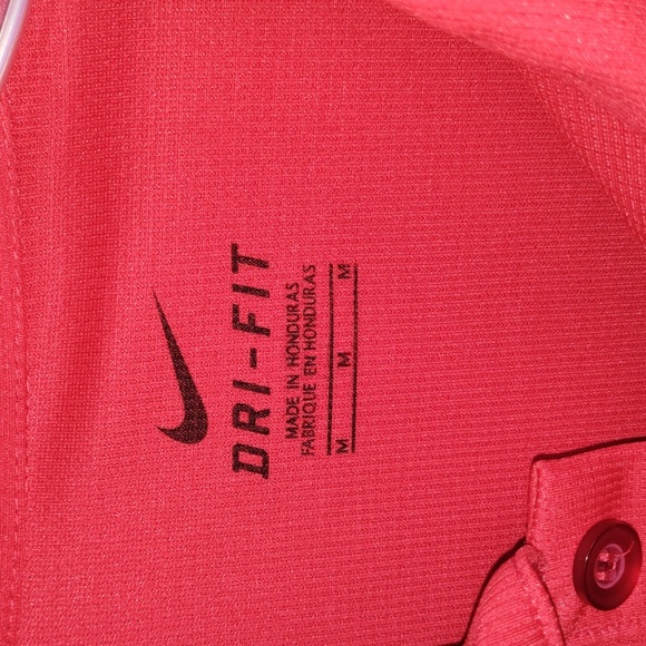 Nike reddish Dri fit polo size medium - Picture 3 of 4